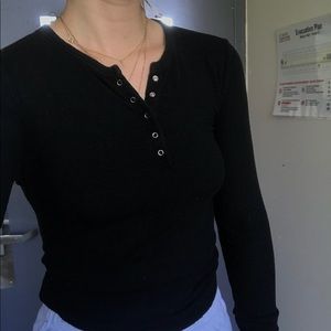 Brandy Melville Ribbed Longsleeve